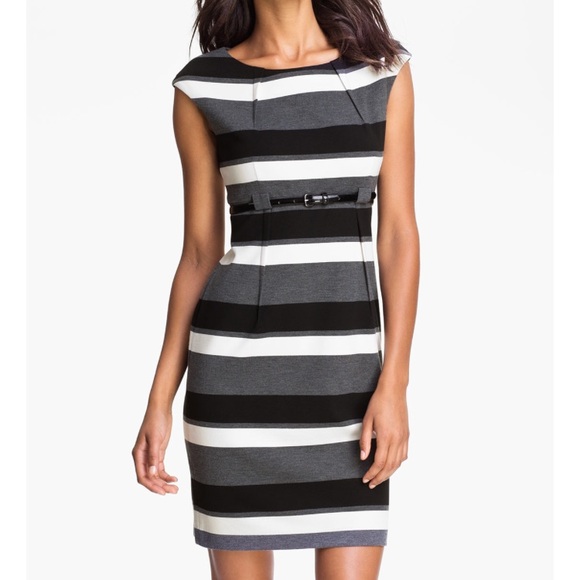 calvin klein dress with belt